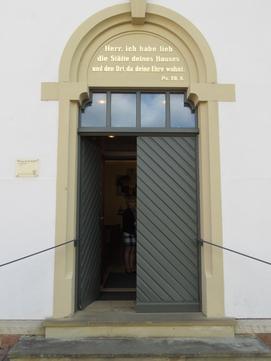 Foto der Kirchentür