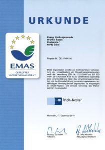 2020-01 EMAS Zertifikat